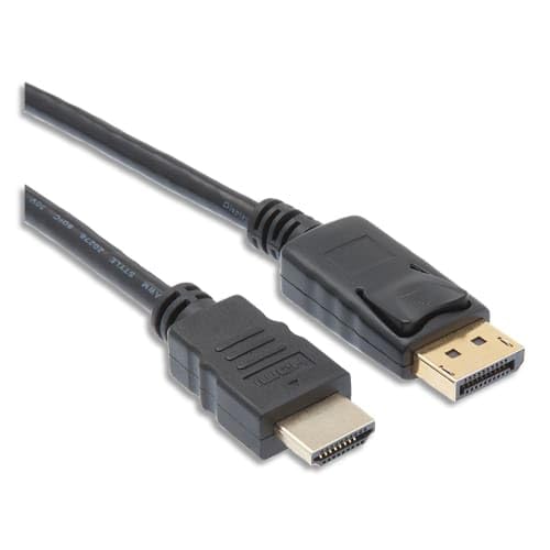 APM 590500, Displayport HDMI-Kabel, 4 K, 60 Hz, 1 m von APM France