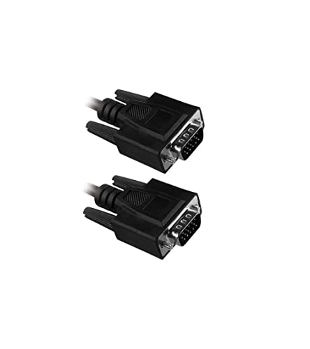 APM 510011 - SVGA-Kabel männlich/männlich, schwarz, 1,8 m – 1,8 m – Schwarz von APM