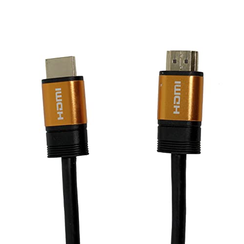 APM 590464 – Kabel Hdmi 4K Ethernet männlich/männlich Nylon zweifarbig 1,8 m – Clip von APM