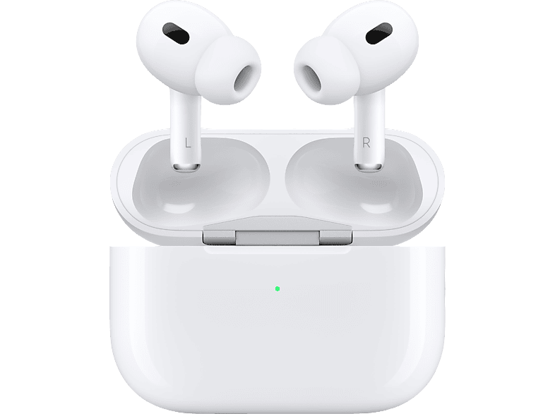APPLE AirPods Pro (2. Generation) mit MagSafe Case (USB‑C), In-ear Kopfhörer Bluetooth White von APPLE