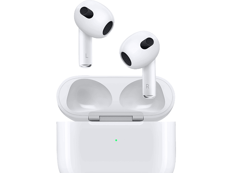 APPLE Airpods (3. Generation), In-ear Kopfhörer Bluetooth Weiß von APPLE