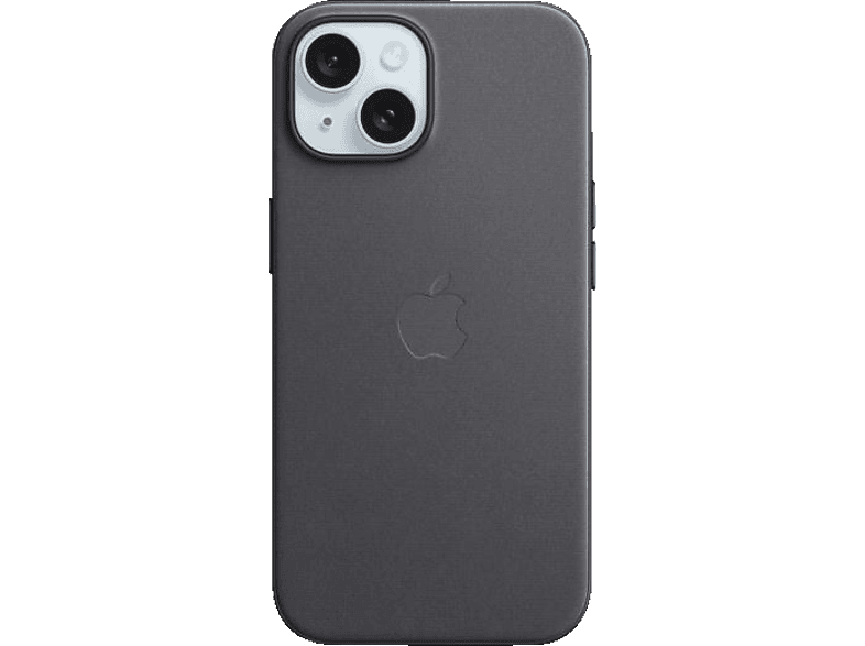 APPLE Feingewebe Case mit MagSafe, Backcover, Apple, iPhone 15, Black von APPLE