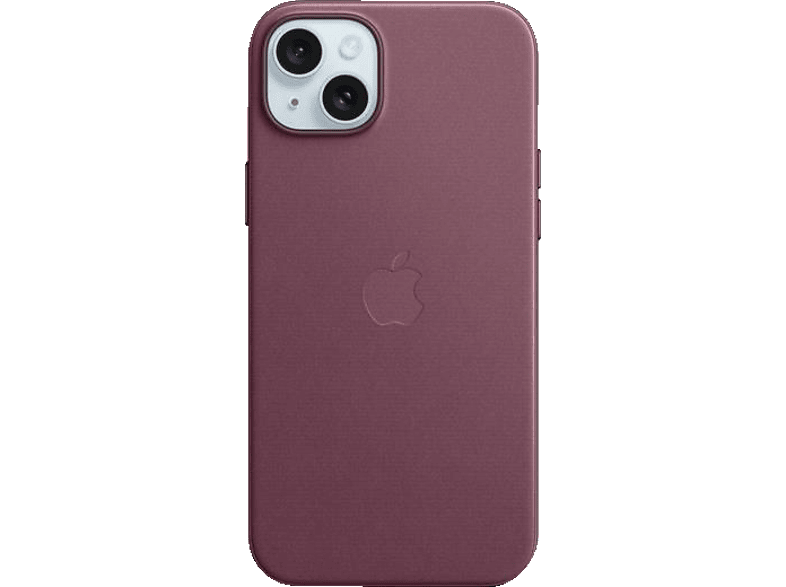 APPLE Feingewebe Case mit MagSafe, Backcover, Apple, iPhone 15 Plus, Mulberry von APPLE