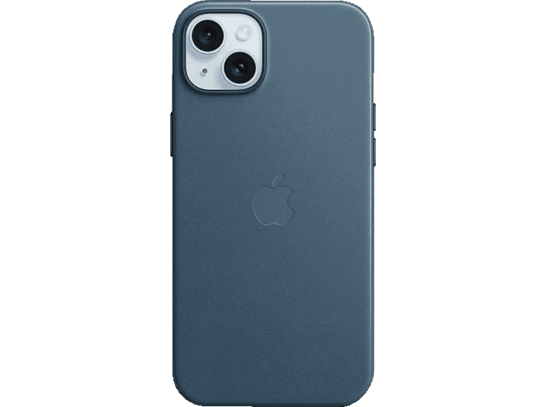 APPLE Feingewebe Case mit MagSafe, Backcover, Apple, iPhone 15 Plus, Pazifikblau von APPLE