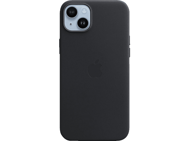 APPLE Leder Case mit MagSafe, Backcover, Apple, iPhone 14 Plus, Mitternacht von APPLE