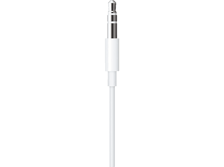 APPLE Lightning auf 3.5 mm, Audiokabel, 1,2 Weiß von APPLE