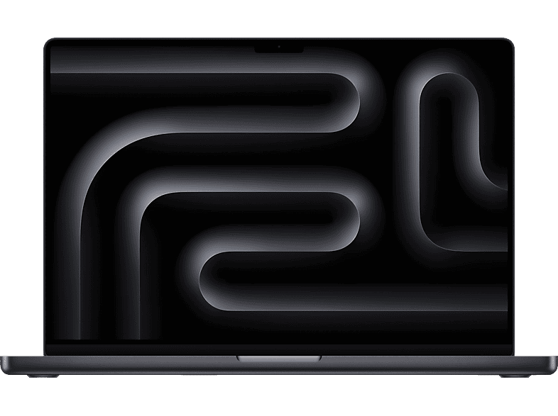 APPLE MacBook Pro (2024), Notebook, mit 16 Zoll Display, Apple M4 Chip, 24 GB RAM, 20-Core GPU, 512 SSD, Space Schwarz von APPLE