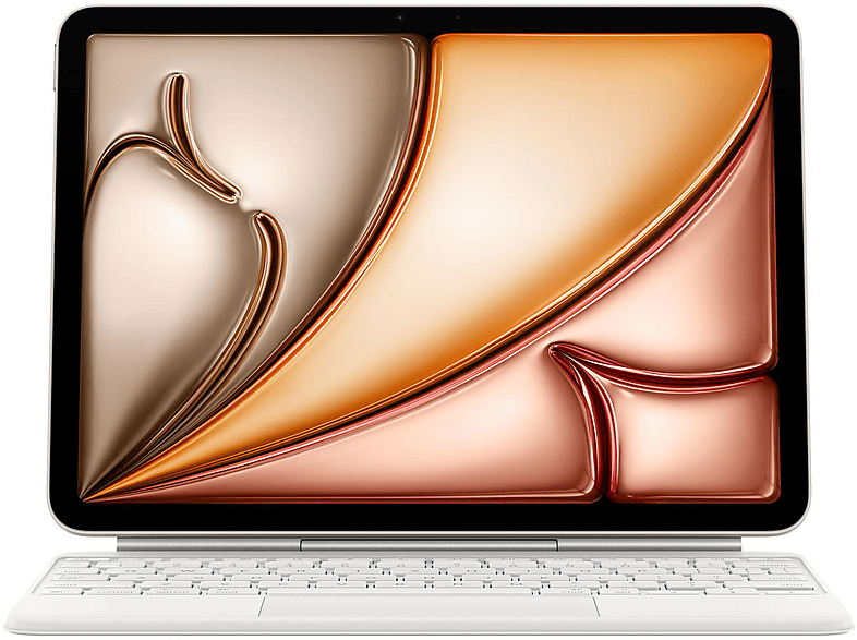 APPLE Magic für 11" iPad Air (M3), (M2), (5. Generation), (4. Keyboard, kabelgebunden, White von APPLE