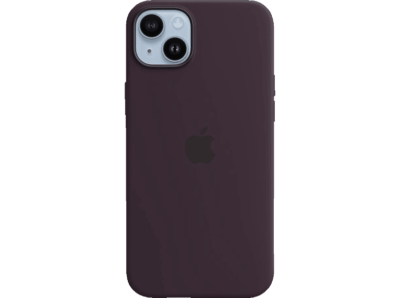 APPLE Silikon Case mit MagSafe, Backcover, Apple, iPhone 14 Plus, Holunder von APPLE