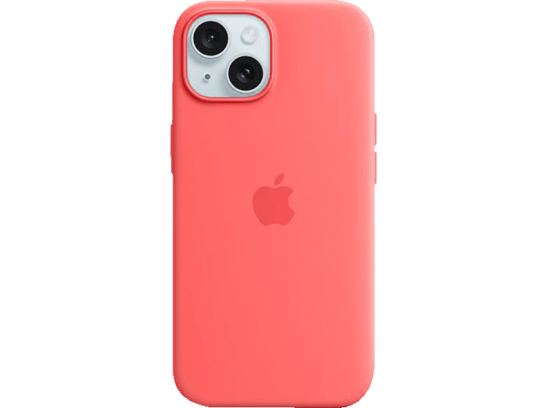 APPLE Silikon Case mit MagSafe, Backcover, Apple, iPhone 15, Guave von APPLE