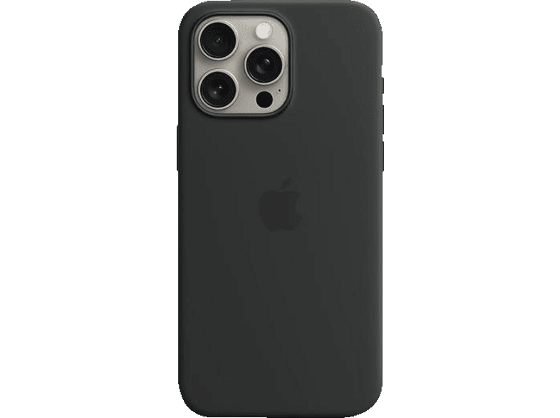 APPLE Silikon Case mit MagSafe, Backcover, Apple, iPhone 15 Pro Max, Black APPLE Silikon Case mit MagSafe, Backcover, Apple, iPhone 15 Pro Max, Black von APPLE