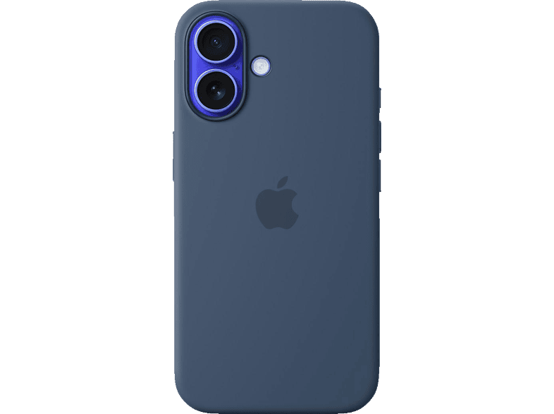 APPLE Silikon Case mit MagSafe, Backcover, Apple, iPhone 16, Denim APPLE Silikon Case mit MagSafe, Backcover, Apple, iPhone 16, Denim von APPLE