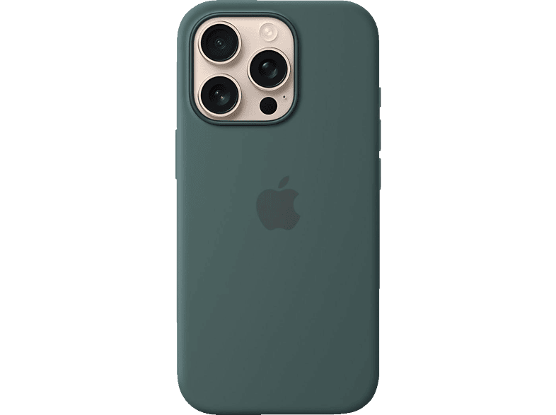 APPLE Silikon Case mit MagSafe, Backcover, Apple, iPhone 16 Pro, Seegrün APPLE Silikon Case mit MagSafe, Backcover, Apple, iPhone 16 Pro, Seegrün von APPLE