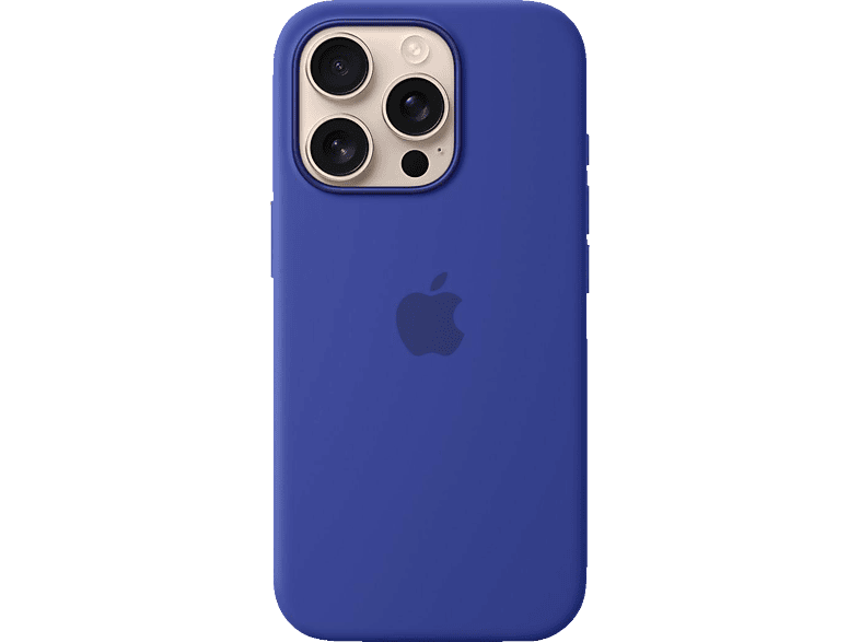 APPLE Silikon Case mit MagSafe, Backcover, Apple, iPhone 16 Pro, Ultramarin von APPLE