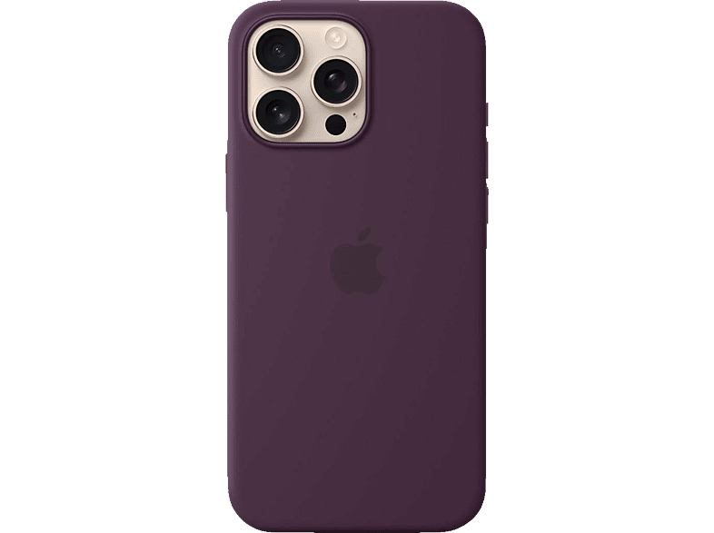 APPLE Silikon Case mit MagSafe, Backcover, Apple, iPhone 16 Pro Max, Pflaume APPLE Silikon Case mit MagSafe, Backcover, Apple, iPhone 16 Pro Max, Pflaume von APPLE