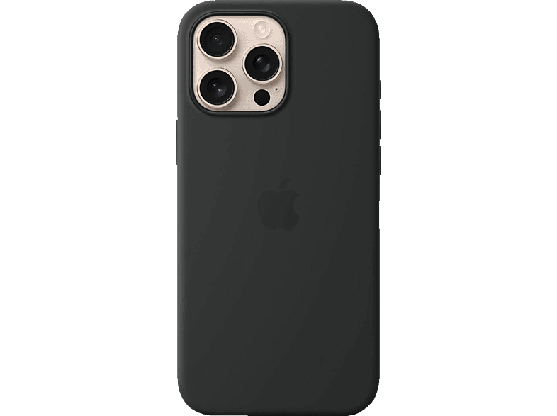 APPLE Silikon Case mit MagSafe, Backcover, Apple, iPhone 16 Pro Max, Schwarz APPLE Silikon Case mit MagSafe, Backcover, Apple, iPhone 16 Pro Max, Schwarz von APPLE