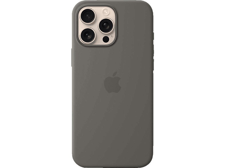 APPLE Silikon Case mit MagSafe, Backcover, Apple, iPhone 16 Pro Max, Steingrau APPLE Silikon Case mit MagSafe, Backcover, Apple, iPhone 16 Pro Max, Steingrau von APPLE