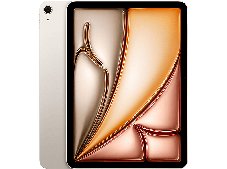 APPLE iPad Air Wi-Fi (2025), 7. Generation, Tablet, 256 GB, 11 Zoll, Polarstern von APPLE