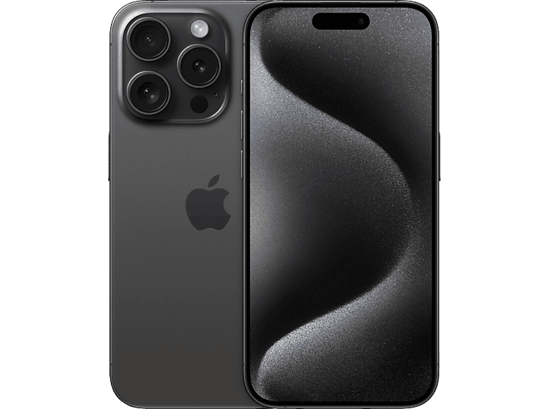 APPLE iPhone 15 Pro 5G 256 GB Titan Schwarz Dual SIM von APPLE