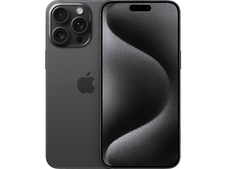 APPLE iPhone 15 Pro Max 5G 256 GB Titan Schwarz Dual SIM von APPLE