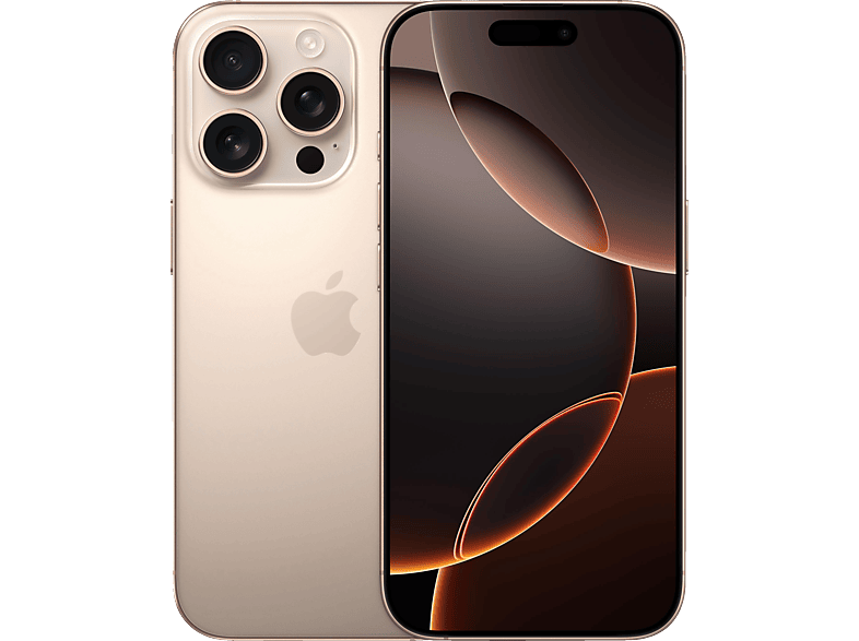APPLE iPhone 16 Pro 5G 256 GB Titan Wüstensand Dual SIM APPLE iPhone 16 Pro 5G 256 GB Titan Wüstensand Dual SIM von APPLE