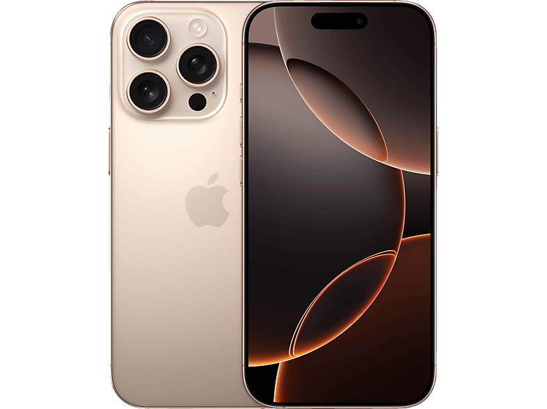 APPLE iPhone 16 Pro 5G 512 GB Titan Wüstensand Dual SIM APPLE iPhone 16 Pro 5G 512 GB Titan Wüstensand Dual SIM von APPLE