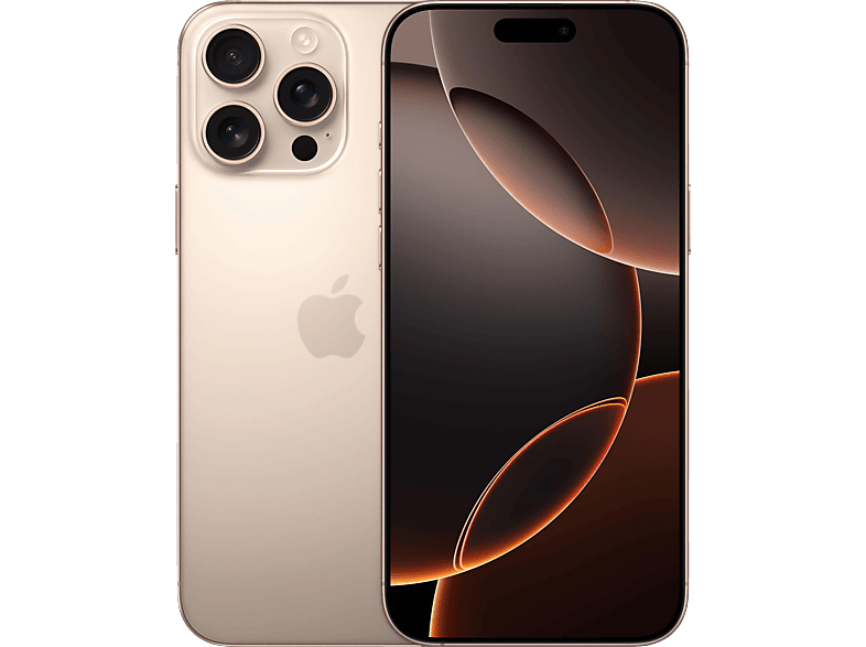 APPLE iPhone 16 Pro Max 5G 512 GB Titan Wüstensand Dual SIM APPLE iPhone 16 Pro Max 5G 512 GB Titan Wüstensand Dual SIM von APPLE