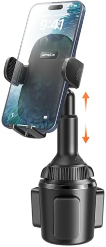 APPS2Car Handyhalterung Auto Getränkehalter, Handyhalterung Auto Becherhalter, Mercedes Handy Halterung Halter Kfz-Becherhalter, Cup Holder für iPhone 12 Pro Mini Pro Max / 11 Pro/SE 2020, Sumsung von APPS2Car