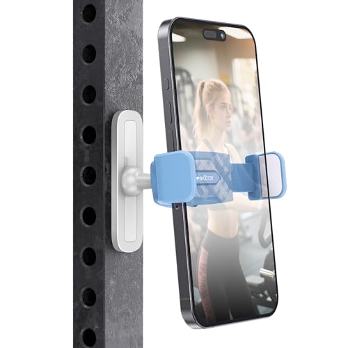 APPS2Car Magnetischer Handyhalter, 360 Grad verstellbar, kompatibel mit 4,7-6,5 Zoll Smartphones, Basis und Gelenk aus Legierung, Fitnessstudio-Zubehör für Frauen, Blau APPS2Car Magnetischer Handyhalter, 360 Grad verstellbar, kompatibel mit 4,7-6,5 Zoll Smartphones, Basis und Gelenk aus Legierung, Fitnessstudio-Zubehör für Frauen, Blau von APPS2Car