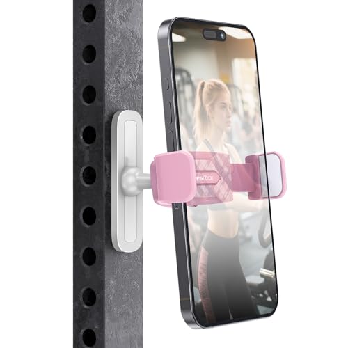 APPS2Car Magnetischer Handyhalter, 360 Grad verstellbar, kompatibel mit 4,7-6,5 Zoll Smartphones, Basis und Gelenk aus Legierung, Fitnessstudio-Zubehör für Frauen, Rosa APPS2Car Magnetischer Handyhalter, 360 Grad verstellbar, kompatibel mit 4,7-6,5 Zoll Smartphones, Basis und Gelenk aus Legierung, Fitnessstudio-Zubehör für Frauen, Rosa von APPS2Car