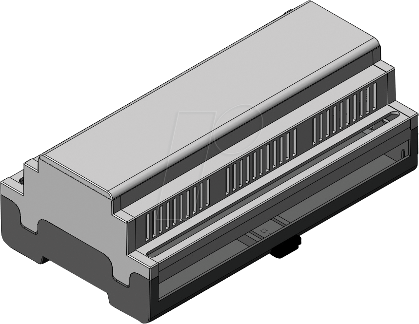 APRA DB9 GBK - Leergehäuse, geschlossen, 160,6 x 58 x 90 mm, 9 TE von APRA-NORM