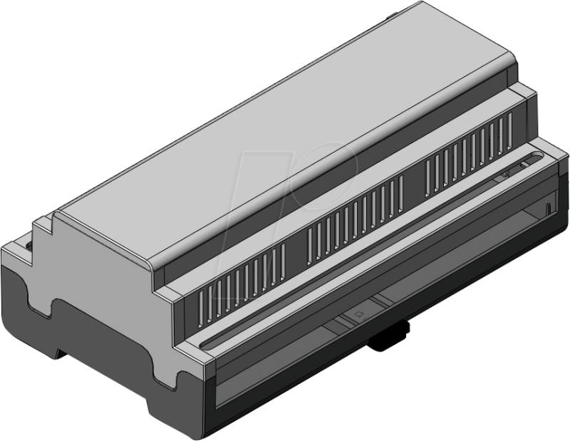 APRA DB9 GBK - Leergehäuse, geschlossen, 160,6 x 58 x 90 mm, 9 TE von APRA-NORM
