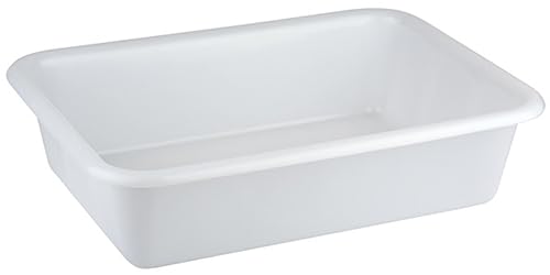 APS 11940 Wanne, Universalschüssel, Schüssel, Polyethylen, 25 Liter, 61 x 44 x 15 cm, weiß, Made in Germany von APS