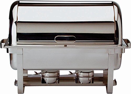 APS 12310 Rolltopdeckel, Deckel für alle handelsüblichen Chafing Dishes, GN 1/1, 55 x 34 x 19,5 cm, 90° aufklappbar, Edelstahl poliert APS 12310 Rolltopdeckel, Deckel für alle handelsüblichen Chafing Dishes, GN 1/1, 55 x 34 x 19,5 cm, 90° aufklappbar, Edelstahl poliert von APS