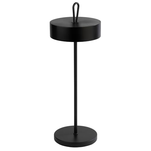 APS 17005 "CLEO Kabellose USB-C Tischleuchte, Fartemperatur und Helligkeit einstellbar, spritzwasssergeschützt IP 54, inkl. Dockinstation und Fernbedienung von APS