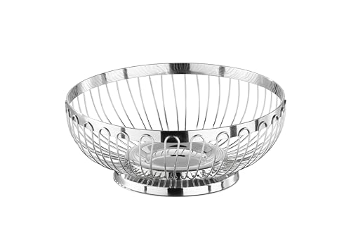 APS 30220 Hochglanzpolierter Edelstahl Korb für Brot oder Obst, Ø 20.5 x 8.5 cm APS 30220 Hochglanzpolierter Edelstahl Korb für Brot oder Obst, Ø 20.5 x 8.5 cm von APS