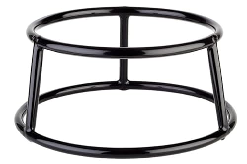 APS 33269 Buffetständer Multi Round, Tellerständer, Schalenständer, mit Antirutschbeschichtung (PVC), Ø 15,5 BZW. 18 cm, Höhe 8 cm, Metall, schwarz von APS
