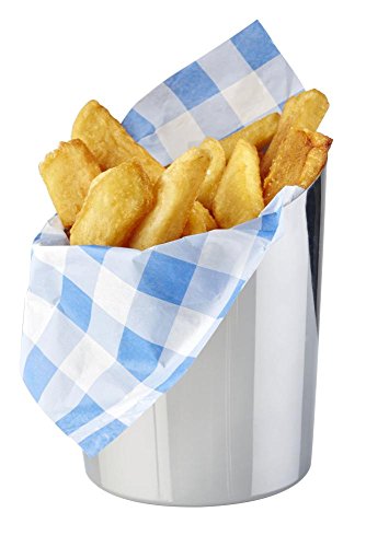 APS 40605 Snackholder - Servier-Eimer/-Becher, Ø 9,5 cm, Höhe 8,5/11,5 cm, 0,45 Liter, Edelstahl APS 40605 Snackholder - Servier-Eimer/-Becher, Ø 9,5 cm, Höhe 8,5/11,5 cm, 0,45 Liter, Edelstahl von APS