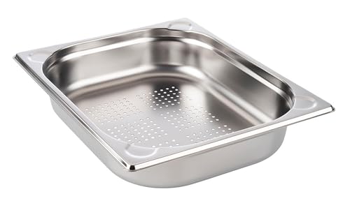APS 81901 GN 1/2 Behälter perforiert, rostfreier Gastronormbehälter Edelstahl, Abmessungen 265 x 325 mm/Höhe 65 mm APS 81901 GN 1/2 Behälter perforiert, rostfreier Gastronormbehälter Edelstahl, Abmessungen 265 x 325 mm/Höhe 65 mm von APS