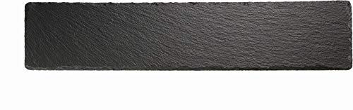 APS 942 Naturschieferplatte, 26,5 x 20,5 cm, Materialstärke 6-9 mm, möbelschonende Füßchen von APS