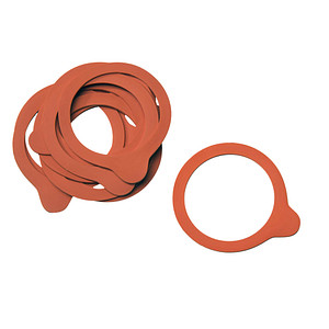 APS Gummiringe für Einmachgläser orange, 10 St. APS Gummiringe für Einmachgläser orange, 10 St. von APS