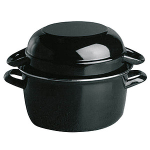 APS Muscheltopf schwarz 0,75 l von APS