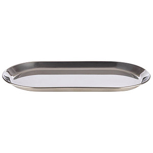 APS Tablett KAFFEEHAUS silber oval 30,0 x 15,5 cm APS Tablett KAFFEEHAUS silber oval 30,0 x 15,5 cm von APS