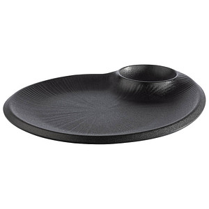 APS Teller NERO schwarz 25,0 x 30,0 cm von APS