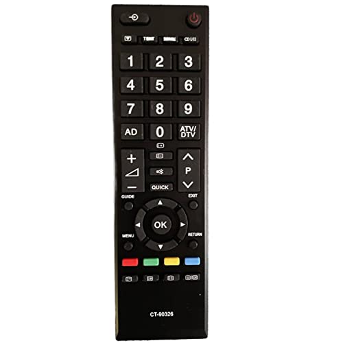 CT-90326 Ersatz Toshiba Fernbedienung für Toshiba Fernbedienung smart TV 32AV603PG 22AV713B 26EL933 32RV635 37RV635D 40LV665D 40LV733G von APYRDH