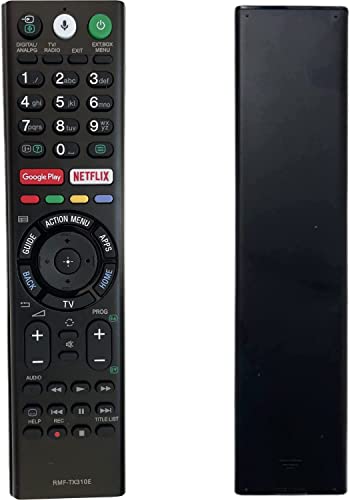 Ersatz-Fernbedienung RMF-TX310E Sony für Sony Bravia LED LCD TV – Einfache Konfiguration KD-43XF8588 KD-43XF8596 KD-43XF8599 KD-43XF8796 KD-49XE8004 KD-49XE8005 Ersatz-Fernbedienung RMF-TX310E Sony für Sony Bravia LED LCD TV – Einfache Konfiguration KD-43XF8588 KD-43XF8596 KD-43XF8599 KD-43XF8796 KD-49XE8004 KD-49XE8005 von APYRDH