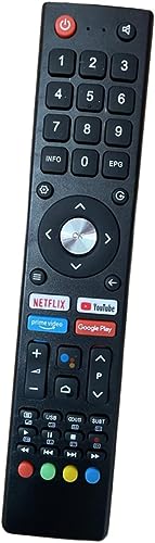 Ersatz Fernbedienung SABA Changhong ChiQ GCBLTV02ADBBT für Changhong ChiQ SABA Smart Fernseher L32H7S SA40S67A9 L40H7A L50H7A U55IP7UHD U58H7A U65H7S Kein Einrichten erforderlich Ersatz Fernbedienung SABA Changhong ChiQ GCBLTV02ADBBT für Changhong ChiQ SABA Smart Fernseher L32H7S SA40S67A9 L40H7A L50H7A U55IP7UHD U58H7A U65H7S Kein Einrichten erforderlich von APYRDH