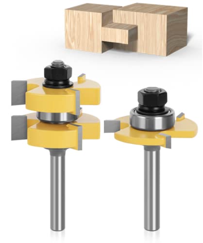 APLUS 8mm Groove und Tongue Zunge und Nut Set Router Bit Set Oberfräser Holzbearbeitung Fräsen Holzschneider Werkzeug für Graviermaschine Trimmmaschine APLUS 8mm Groove und Tongue Zunge und Nut Set Router Bit Set Oberfräser Holzbearbeitung Fräsen Holzschneider Werkzeug für Graviermaschine Trimmmaschine von APlus