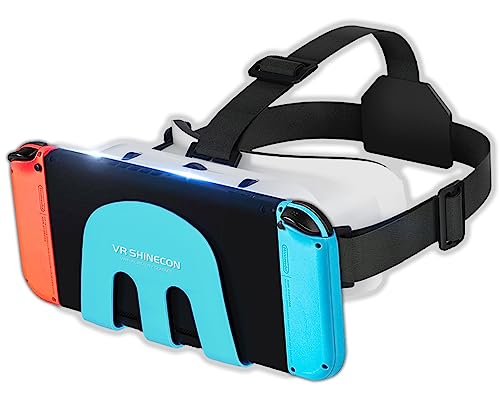 AQCTIM VR Brille für Handy 3D Virtual Reality Brille mit Bluetooth-Fernbedienung für IOS/Android 4,7-7,2" Smartphones von AQCTIM