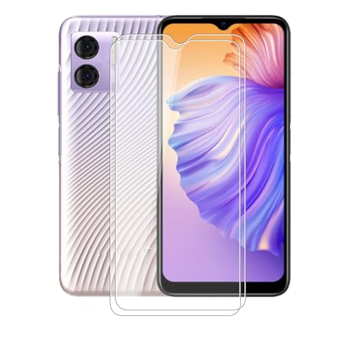 AQGG 2 Stück Schutzfolie für Doogee N50S (6.52") Displayschutzfolie, 9H Härte Folie HD Klar Schutzglas, Kratzfestnzer Anti-Bläschen gehärtetes Glas Schutz screen von AQGG